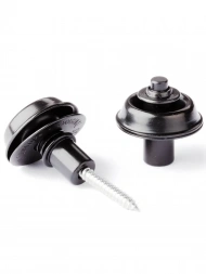 Dunlop SLS1403BK Straplok Strap Retainers Flush Mount Black Oxide Dunlop SLS1403BK Straplok Strap Retainers Flush Mount Black Oxide