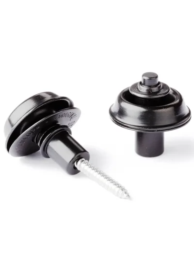 Стреплок Dunlop SLS1403BK Straplok Strap Retainers Flush Mount Black Oxide