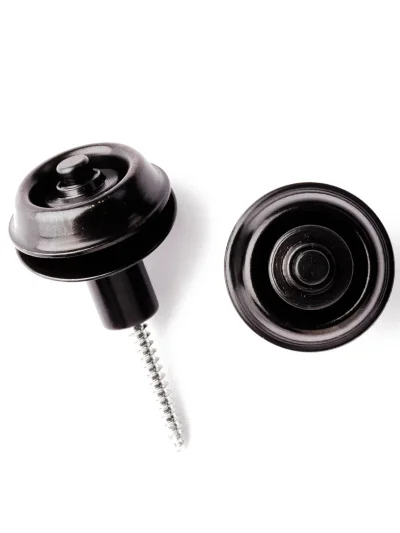 Стреплок Dunlop SLS1403BK Straplok Strap Retainers Flush Mount Black Oxide