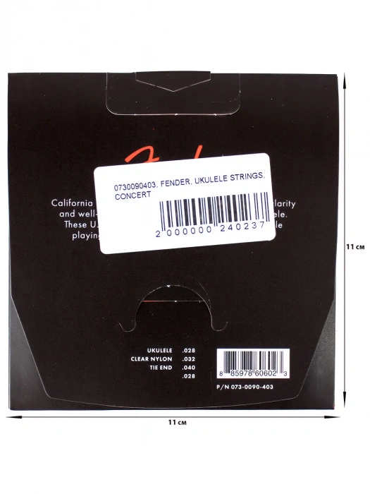 Fender Ukulele Strings Concert