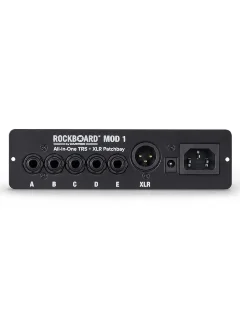 RockBoard MOD 1 V2 All-in-One TRS & XLR, IEC & Barrel Patchbay