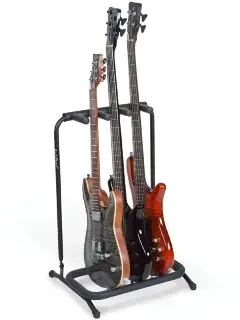 Rockstand RS20860 B - Guitar Rack Stand for 3 Electric Guitars / Basses