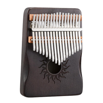 Калімба Hluru Huashu KHS17 Small Sun Poplar Brown (17 нот, тополя, зменшена)