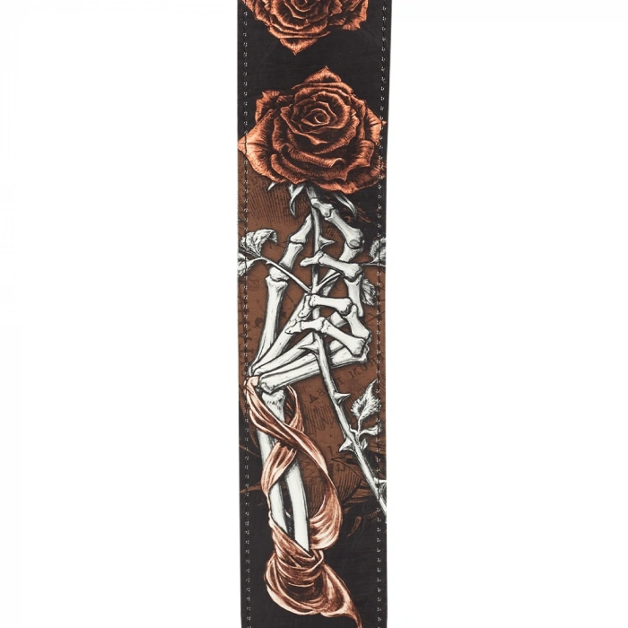 D'Addario 25LAL05 Alchemy Leather Guitar Strap - Cryptorosa