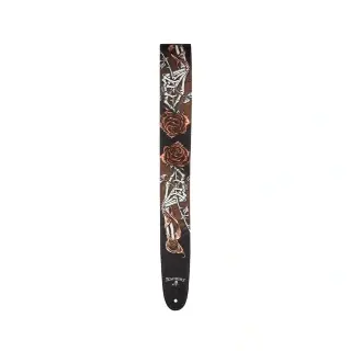 D'Addario 25LAL05 Alchemy Leather Guitar Strap - Cryptorosa