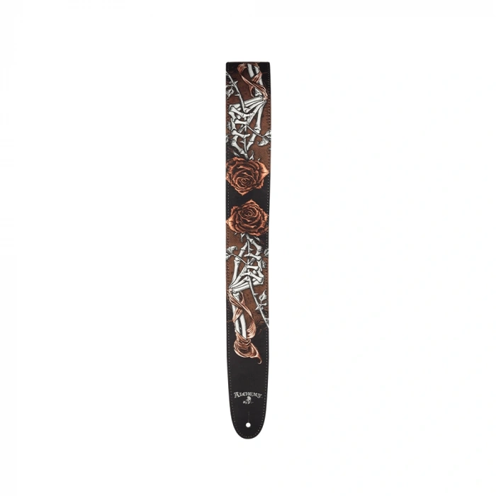 D'Addario 25LAL05 Alchemy Leather Guitar Strap - Cryptorosa