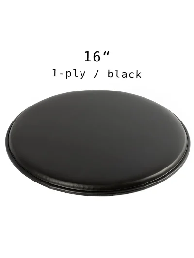 Пластик для барабанів Overtone 16'' DH16SB Black 1-ply