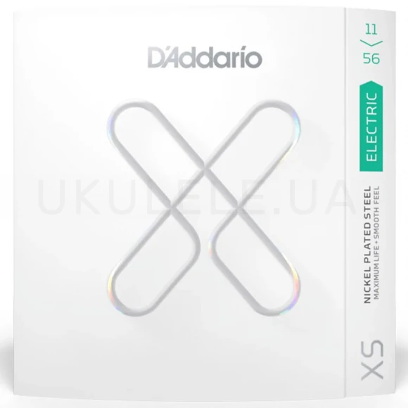 Струни D'Addario XSE1156 XS Coated Medium Top/Extra Heavy Bottom 11-56