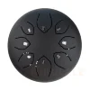 Глюкофон Hluru TOY8-6 Charcoal 6" (15см) 8 нот Tongue Drum 304 Stainless Steel