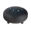 Глюкофон Hluru TOY8-6 Charcoal 6" (15см) 8 нот Tongue Drum 304 Stainless Steel