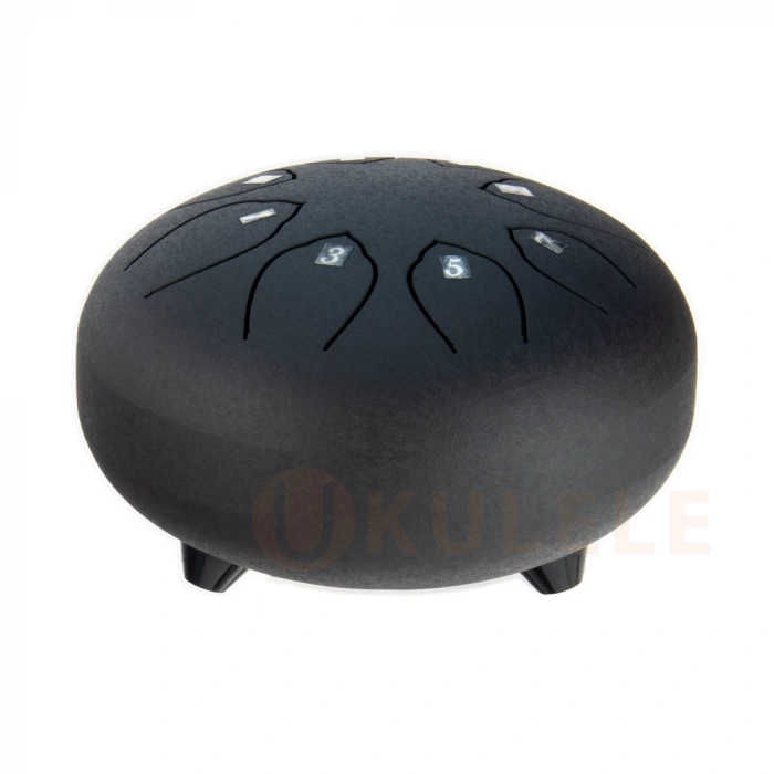 Hluru TOY8-6 Charcoal 6" (15см) 8 нот Tongue Drum 304 Stainless Steel