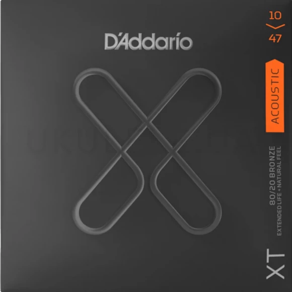 Струни D'Addario XTABR1047 XT 80/20 Bronze Extra Light 10-47