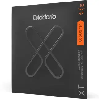 D'Addario XTABR1047 XT 80/20 Bronze Extra Light 10-47