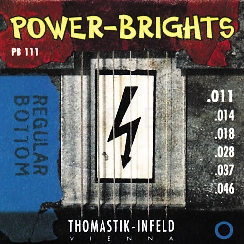 Струни Thomastik-Infeld Power Bright PB111 Regular Bottom Medium 11/46