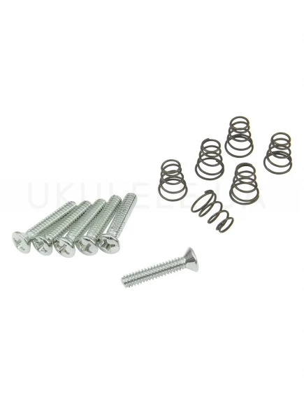 Гвинт Dimarzio FH1310 Single-Coil Mounting Hardware Kit (Chrome)