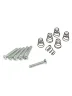 Кріплення звукознимачів Dimarzio FH1310 Single-Coil Mounting Hardware Kit (Chrome)