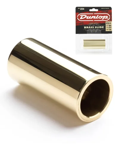 Слайдер Dunlop 224 Brass Heavy Wall Medium Slide