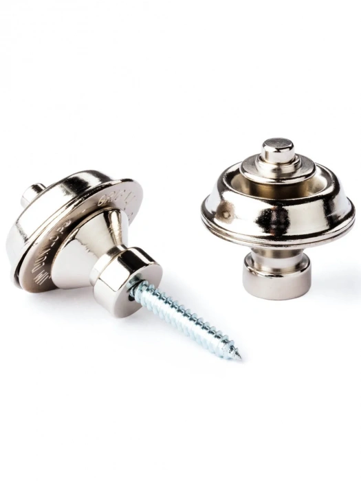 Стреплок Стреплок Dunlop SLS1501N Straplok Strap Retainers Traditional Nickel