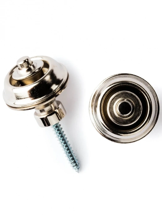 Dunlop SLS1501N Straplok Strap Retainers Traditional Nickel