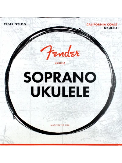 Струни Fender Ukulele Strings Soprano