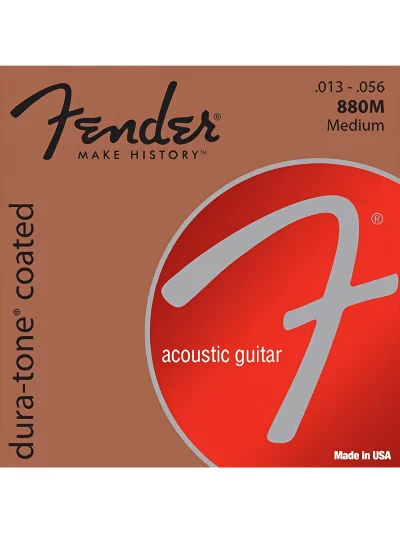 Струни Fender 880M 80/20 Dura-Tone Coated 13-56