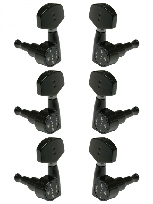 Кілки Кілки Graph Tech PRN-2411-B0 Ratio Acoustic 3+3 C0ntemporary 2 Pin Black