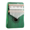 Калімба Hluru Huashu KHS17 Small Sun Poplar Green (17 нот, тополя, зменшена)