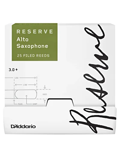 Тростина D'Addario DJR01305-B25 Reserve Alto Sax #3.0+ 25 Pack