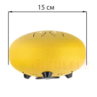 Hluru TOY8-6 Golden 6" (15см) 8 нот Tongue Drum 304 Stainless Steel