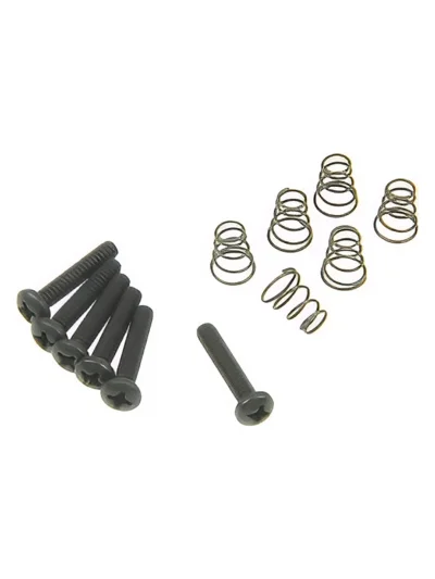 Кріплення звукознимачів Dimarzio FH1310BK Single-Coil Mounting Hardware Kit (Black)