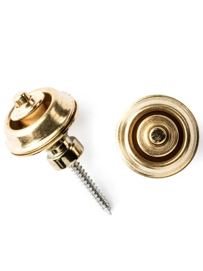 Стреплок Dunlop SLS1502BR Straplok Strap Retainers Traditional Brass