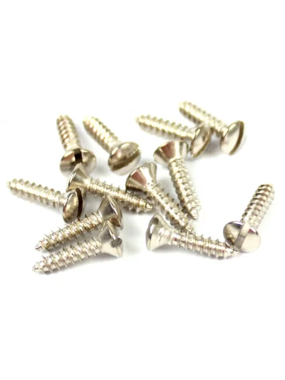 Шуруп Fender Mounting Screws for Pickguard/Control Plate '50s Era Tele