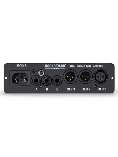 Патч-панель педалборда RockBoard MOD 3 V2 All-in-One TRS & XLR Patchbay for Vocalists & Acoustic Players
