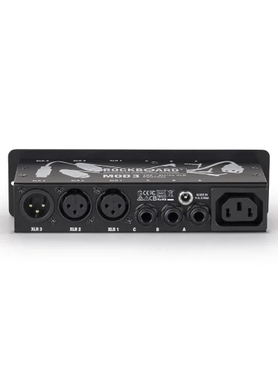 Патч-панель педалборда RockBoard MOD 3 V2 All-in-One TRS & XLR Patchbay for Vocalists & Acoustic Players