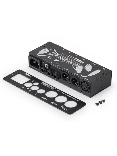 Патч-панель педалборда RockBoard MOD 3 V2 All-in-One TRS & XLR Patchbay for Vocalists & Acoustic Players