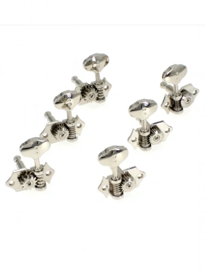 Graph Tech PRN-3422-N0 Acoustic 3+3 Butterbean Button Nickel