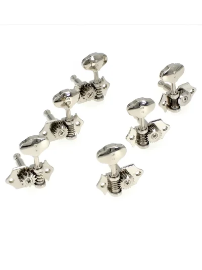 Кілки Graph Tech PRN-3422-N0 Acoustic 3+3 Butterbean Button Nickel