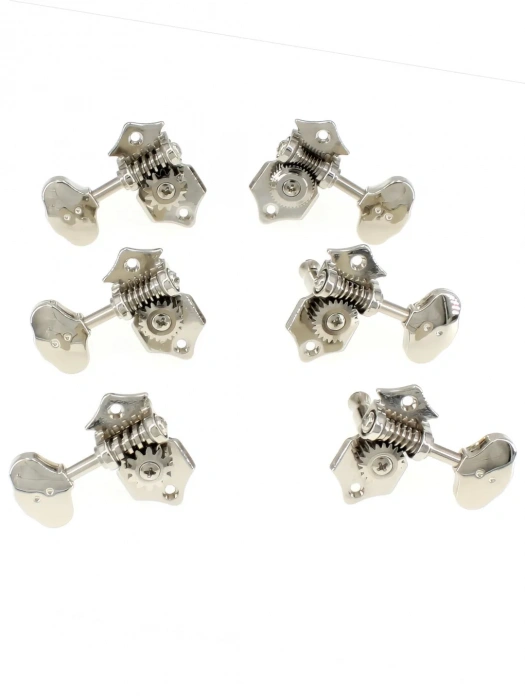 Graph Tech PRN-3422-N0 Acoustic 3+3 Butterbean Button Nickel