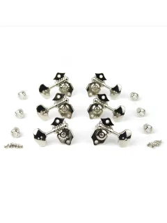 Graph Tech PRN-3422-N0 Acoustic 3+3 Butterbean Button Nickel