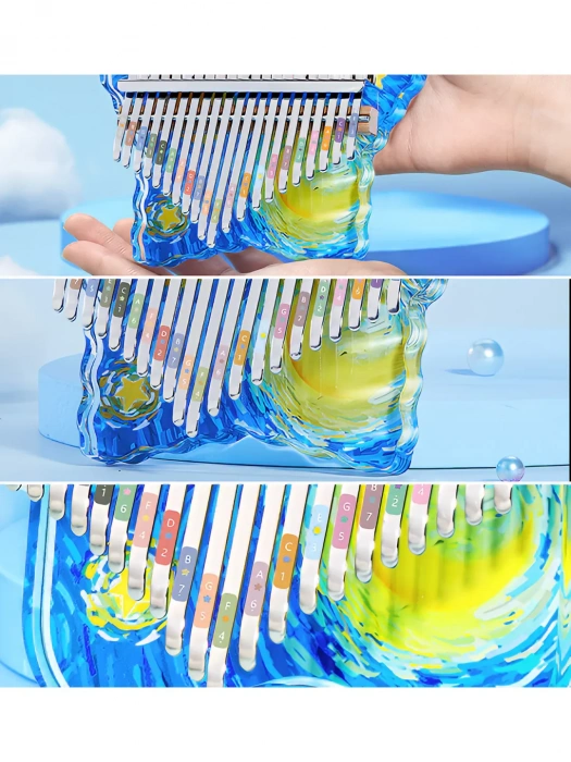 Hluru Huashu KHVG17 Van Gogh Acrylic (17 нот)