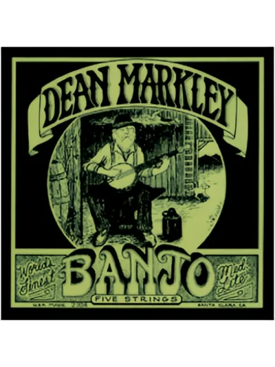 Струни для банджо Dean Markley 2304 Banjo ML 5-String