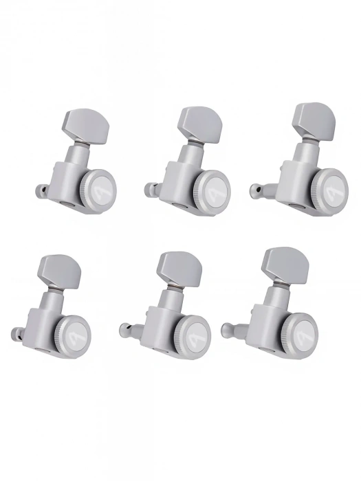Кілки Кілки Fender Locking Stratocaster/Telecaster Tuning Machine Sets Brushed Chrome