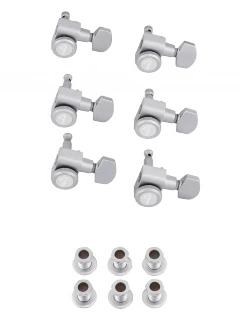 Fender Locking Stratocaster/Telecaster Tuning Machine Sets Brushed Chrome