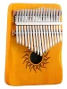 Калімба Hluru Huashu KHS17 Small Sun Poplar Yellow (17 нот, тополя, зменшена)