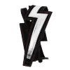 Ремінь для гітари D'Addario 25LNBT00 Lightning Bolt Suede Guitar Strap (Silver)