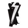 Ремінь для гітари D'Addario 25LNBT00 Lightning Bolt Suede Guitar Strap (Silver)