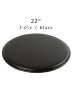 Пластик для барабанів Overtone 22'' DH22SB Black 1-ply