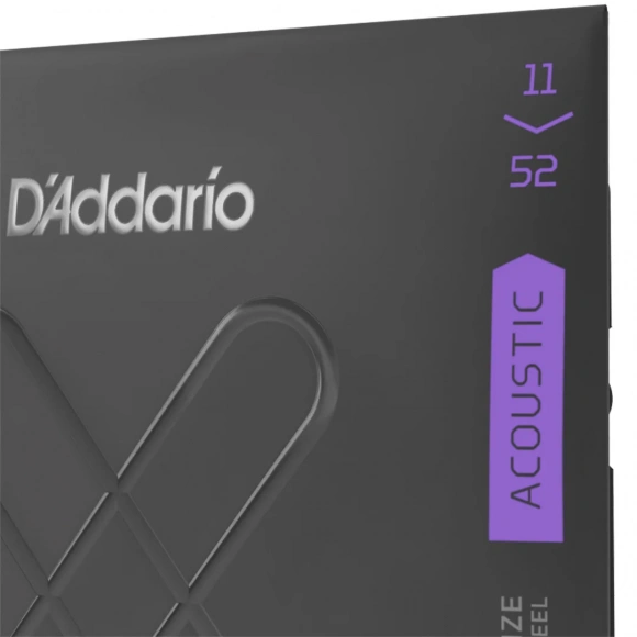 Струни D'Addario XTABR1152 XT 80/20 Bronze Custom Light 11-52 Струни D'Addario XTABR1152 XT 80/20 Bronze Custom Light 11-52