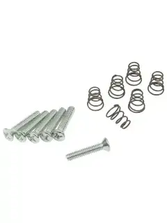 Dimarzio FH1311 Vintage-Style Single-Coil Mounting Hardware Kit (Chrome)