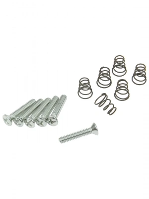 Dimarzio FH1311 Vintage-Style Single-Coil Mounting Hardware Kit (Chrome)